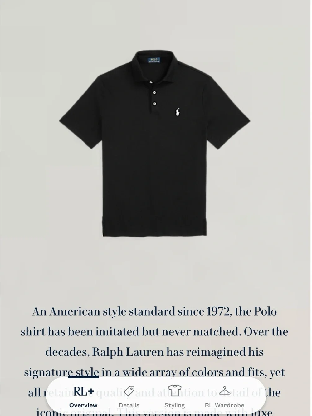 Ralph Lauren men’s polo